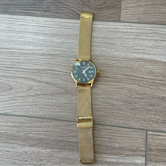 Men’s Akribos XXIV Gold Watch - Picture 2 of 4